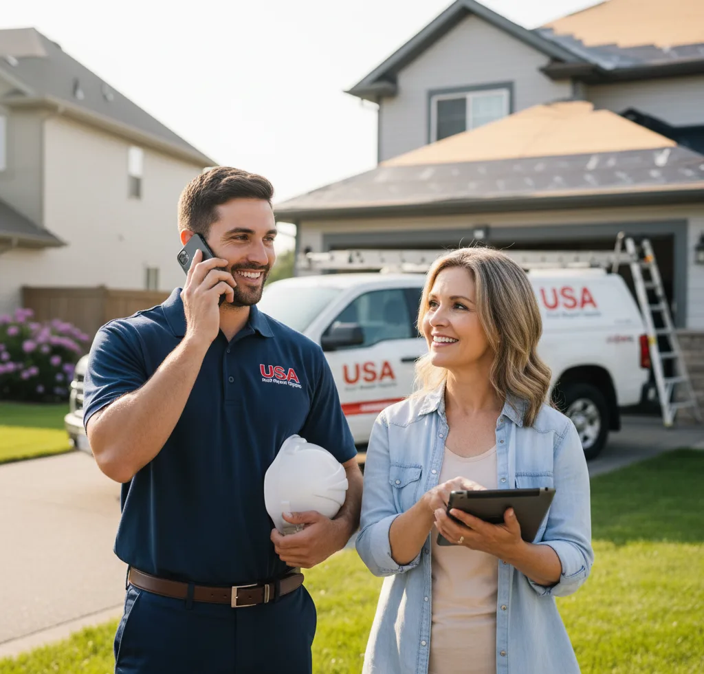 USA Roof Repair Experts customer support in Zillah